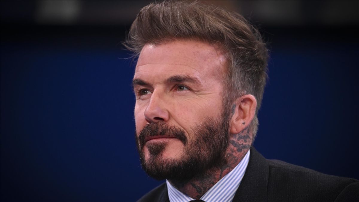 David Beckham tıraş makinesinin azizliğine uğradı